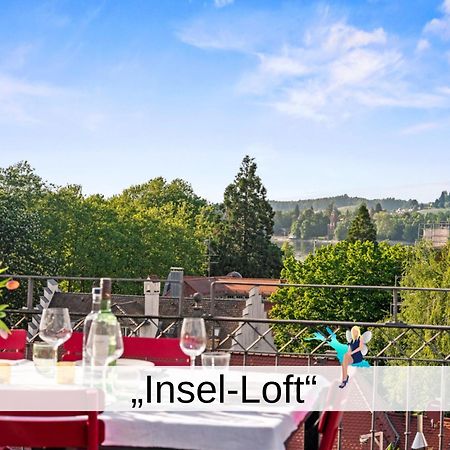 Ferienwohnung Insel-Loft - Maisonette Auf Der Insel, Exklusiv Mit Dachterrasse Lindau  Buitenkant foto